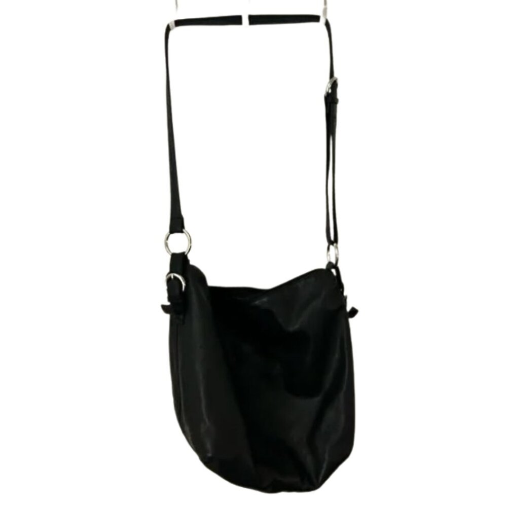 Osgoode Marley black slouch boho leather bag